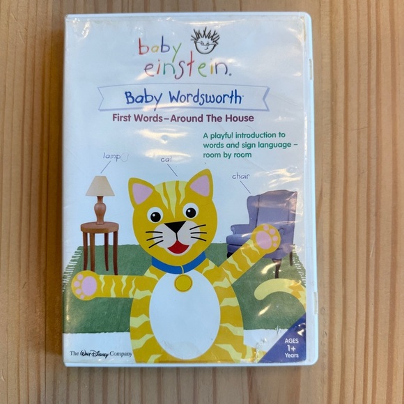 Baby Einstein: Baby Wordsworth DVD - First Words Around the House Toddler - Picture 1 of 3